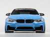 ES#4000801 - 023231tms09KT - F80 F82 Carbon Front Lip & Hardware - Add a lower valance to your M3/M4 to accentuate the body lines and enhance your lowered appearance. This base spoiler can be used by itself or with an assortment of add on attachments. - Turner Motorsport - BMW