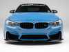 ES#4000801 - 023231tms09KT - F80 F82 Carbon Front Lip & Hardware - Add a lower valance to your M3/M4 to accentuate the body lines and enhance your lowered appearance. This base spoiler can be used by itself or with an assortment of add on attachments. - Turner Motorsport - BMW