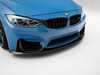 ES#4000801 - 023231tms09KT - F80 F82 Carbon Front Lip & Hardware - Add a lower valance to your M3/M4 to accentuate the body lines and enhance your lowered appearance. This base spoiler can be used by itself or with an assortment of add on attachments. - Turner Motorsport - BMW