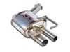 ES#4017775 - 777512KT -   Supersprint Cat-Back Exhaust System - Non-Resonated  - Stainless steel non-resonated cat-back exhaust system with quad round, polished tips - Includes secondary cat delete downpipes - Supersprint - Audi