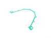 ES#5339270 - 637.100 - Rear Main Seal Flange Gasket - Seals the rear main flange to the block - Elring - BMW