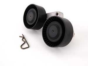 ES#21680 - 11281742858 - Belt Tensioner Assembly - Includes tensioner & roller for accessory belt  - Genuine BMW - BMW