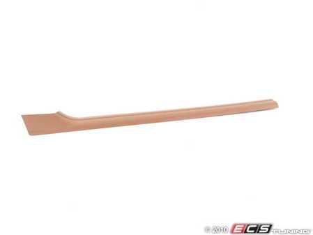 ES#124656 - 51478239961 - Door Sill Trim - Left - Beige, covers the inner door sill - Genuine BMW - BMW