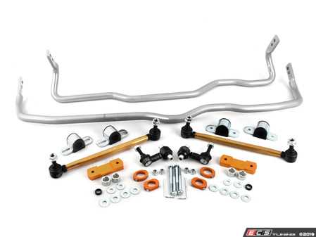 ES#3980839 - BWK019 - Complete Sway Bar Vehicle Kit - Complete kit includes 26mm front sway bar, 24mm rear sway bar, high-quality end links, and mounting hardware - Activate More Grip! - Whiteline - Audi Volkswagen