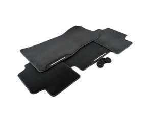 ES#3663554 - 51472457270 - BMW M Performance Carpeted Floor Mat Set - Gorgeous performance inspired design with the ///M Performance logo - Genuine BMW M Performance - BMW