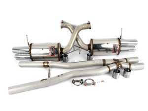 ES#3082347 - 046936-046906KT - Cat-Back Supersprint Exhaust System - race - Full Cat-Back stainless steel exhaust system with race sound muffler for added power and sound! - Supersprint - BMW