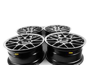 ES#3980733 - arc8178et20ccKT - 17" APEX ARC-8 Square Wheel Set Concave - Hyper Black - 17x8.5" ET20 4x100 Concave - APEX Wheels - BMW
