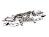 ES#3659486 - 993ssfullKT1 - 993 Performance Complete Exhaust System - Race Mufflers - Includes Performance Headers, High Flow Catalytic Converters, Race Mufflers, and Polished Exhaust Tips - Supersprint - Porsche