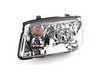 ES#5327 - 1J5941017AJ - Headlight - Left - Without fog light, with amber turn signal lens - Hella - Volkswagen