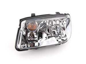 ES#5327 - 1J5941017AJ - Headlight - Left - Without fog light, with amber turn signal lens - Hella - Volkswagen