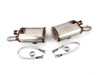 ES#3659486 - 993ssfullKT1 - 993 Performance Complete Exhaust System - Race Mufflers - Includes Performance Headers, High Flow Catalytic Converters, Race Mufflers, and Polished Exhaust Tips - Supersprint - Porsche