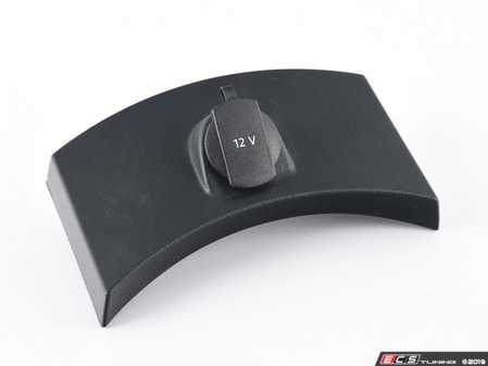 ES#298755 - 1C0864249A2QL - Console Trim Panel - Black - Genuine Volkswagen Audi - Volkswagen