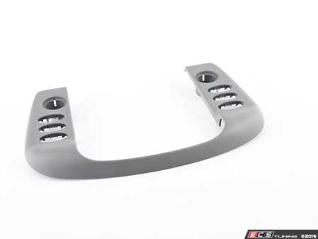 ES#1490622 - 99655223306C53 - Center Dashboard Switch Panel - Graphite Grey Lacquered - Radio surround/switch trim - Genuine Porsche - Porsche