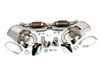 ES#3659489 - 993SSKT - 993 Performance Exhaust System - Sport Mufflers - High Flow Catalytic Converters, Race Mufflers, and Polished Tips - Supersprint - Porsche