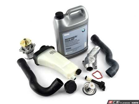 ES#3981213 - ECSe361153-3KT - Cooling System Refresh Kit - Level 1 - Stop your cooling problems before they start - featuring a Stewart High Performance Water Pump water pump and an aluminum thermostat housing - Assembled By ECS - BMW