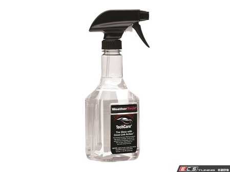 ES#3241593 - 000096318DDSP - TechCare Tire Gloss With Cross-Link Action - Easy-to-use formula by WeatherTech that gives tires a professional-looking shine. - Genuine Volkswagen Audi - Volkswagen
