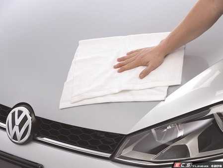 ES#3241576 - 000096154BDSP - Weathertech Microfiber Finishing Cloth And Quick Detailer - WeatherTech Microfiber cloths are made of 80% polyester and 20% polyamide. - Genuine Volkswagen Audi - Volkswagen
