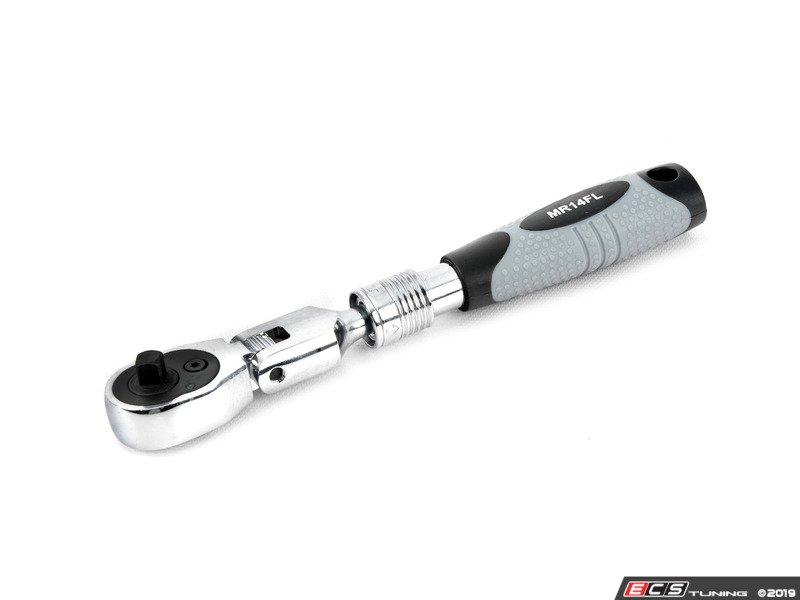 EZ Red Tools EZRMR14FL 1/4" Drive Locking Flex Head Extendable Ratchet