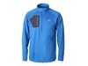 ES#3151950 - DRG002983BLUMD - Eddie Bauer Men's 1/2-Zip Fleece - Medium  - Wear it on its own or layered, the Eddie Bauer Men's 1/2-Zip Performance Fleece is ready when you are. - Genuine Volkswagen Audi - Volkswagen