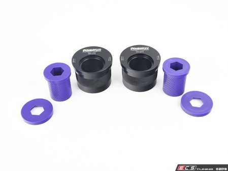 ES#3699176 - PFF5-101G - Performance Polyurethane Front Control Arm Rear Bushings Caster Adjusted - Improves handling and control : upgrade to a more engaging driving experience - Powerflex - MINI