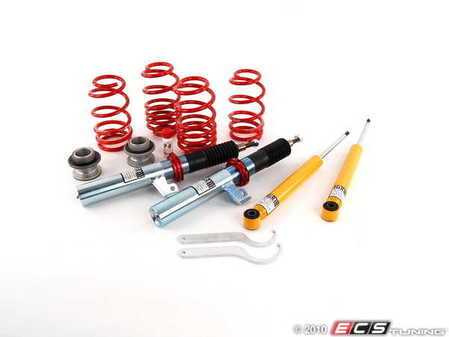 ES#8428 - 29225-1 - Ultra Low Coilover Kit - Fixed Dampening - For aggressive lowering. Height adjustable from 2.0"-4.0" on average - H&R - Volkswagen