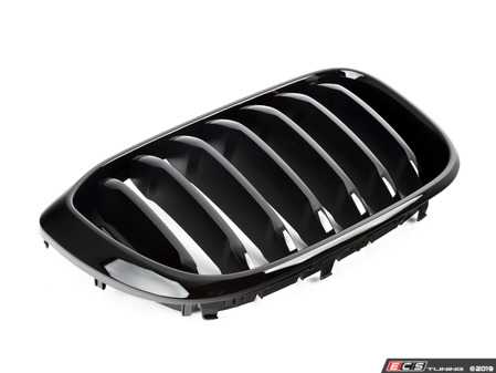 ES#4007059 - 51138469960 - High Gloss Black Front Kidney Grille - Right  - Direct replacement from BMW! - Genuine BMW - BMW