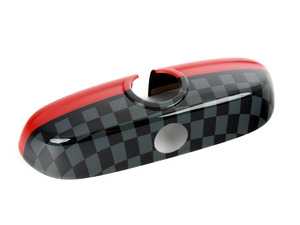 ES#2714922 - 51162353317 - JCW Pro Cover Rearview Mirror - Attaches to the back of the center mirror : alarm system. Manual dip. - Genuine MINI - MINI