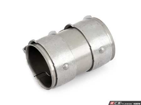 ES#315741 - 1K0253141G - Dual Clamp Exhaust Sleeve - Priced Each - Quiet down your leaking exhaust. 55mm - Genuine Volkswagen Audi - Audi Volkswagen