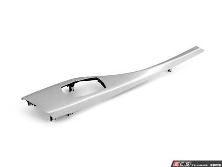 ES#2832999 - 51168064265 - F22 Center Console Trim Cover - Aluminum Hexagon - Left Hand Drive - Genuine BMW - BMW
