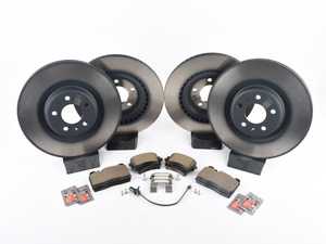 ES#2762528 - 4H0615601HKT5 - Front & Rear Brake Service Kit - Featuring Genuine rotors and pads - Assembled By ECS - Audi