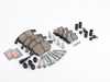 ES#2997838 - 5C0698151AKT4 - Front & Rear Brake Service Kit - Featuring Meyle rotors and ECS DD23 Daily Driver ceramic pads - Assembled By ECS - Volkswagen