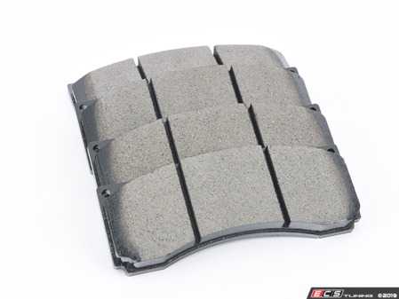 ES#3563947 - HB122B.710 - Front HPS 5.0 Performance Brake Pad Set - Next generation high performance street brake pad offering greater stopping power and pedal feel, with very low dust and noise - Hawk - Audi