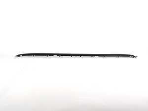 ES#76193 - 51127030605 - Rear Upper Bumper Trim - Center - The rubber strip that is located on the upper portion of the bumper - Genuine BMW - BMW