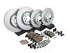 ES#2997838 - 5C0698151AKT4 - Front & Rear Brake Service Kit - Featuring Meyle rotors and ECS DD23 Daily Driver ceramic pads - Assembled By ECS - Volkswagen