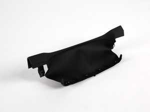 ES#319324 - 1K1857053A81U - dashboard gap cover - titanium black - Found above the steering column - Genuine Volkswagen Audi - Volkswagen