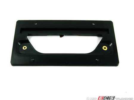 ES#88485 - 51187000814 - License Plate Bracket - Rear - Rear hatch mounted license bracket - no hardware Included - Genuine BMW - BMW