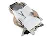 ES#143369 - 52108255582 - E46 Leather Backrest Cover - Right - Hellbeige - Genuine BMW - BMW
