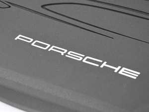 ES#3234030 - 95B04480043OP1 - Rubber Floor Mats - Agate Grey - Set of four rubber floor mats - Genuine Porsche - Porsche