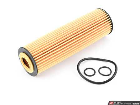 ES#3676845 - 2711800409 - C250 / SLK250 Engine Oil Filter - Includes all o-rings needed for installation - Hengst - Mercedes Benz