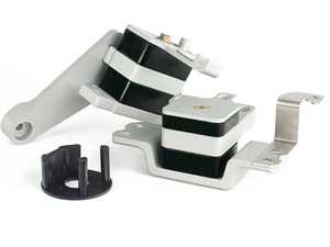 ES#4338855 - EBFI77-KS-5711 - BFI Complete MQB RS Billet Engine Mount Kit - Stage 1 - With its 70a durometer bushings, geared towards the spirited enthusiast who wants better control over motor movement without the sacrifice of excessive vibrations. - Black Forest Industries - Audi