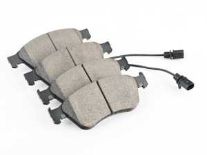 ES#4017857 - 4E0698151J - Front Brake Pad Set  - Restore the stopping power in your vehicle - Akebono - Audi Volkswagen