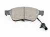 ES#4017857 - 4E0698151J - Front Brake Pad Set  - Restore the stopping power in your vehicle - Akebono - Audi Volkswagen