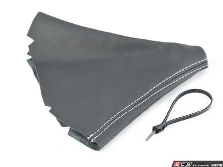 ES#3178035 - 5234-5G-504 - BFI Manual Leather Shift Boot - Silver Stitching - Compliment your BFI shift knob with a custom shift boot made from the finest materials available - Black Forest Industries - Volkswagen