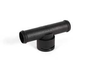 ES#362450 - 4A0819497 - Temperature Sensor T-Fitting - Stationed in-line with the heater core feed hoses, this piece houses the 2-pin temp sensor - Genuine Volkswagen Audi - Audi