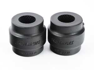 ES#2804667 - PFF5-503-27BX2 - E38 Race Polyurethane Front Sway Bar Bushing Set - Stiffer bushings allow sway bars to work at their fullest potential - Powerflex Black Series - BMW