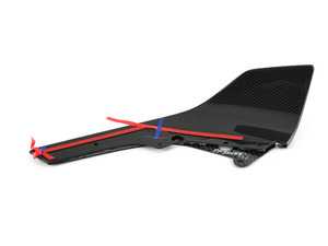 ES#3132763 - 51192361668KT - M Performance Carbon Fiber Front Splitter Kit - Give your M2 dramatic, race-inspired looks - Genuine BMW M Performance - BMW