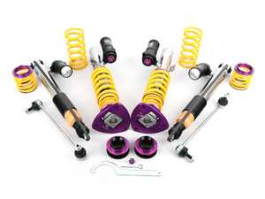 ES#2836018 - 3528080N - KW Clubsport Coilover Kit - 2 Way Adjustable Dampening - Coilovers for the race track and road - KW Suspension - Audi Volkswagen