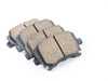 ES#3691485 - eur1375KT1 - Front & Rear Euro Ceramic Brake Pad Kit - Ceramic composite developed to meet low dust & noise requirements, includes front and rear pads - Akebono - Audi Volkswagen