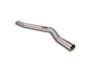 ES#3142923 - 523513 - Supersprint Section 2 Straight Mid Pipe - Eliminate exhaust restrictions for more power and a sportier exhaust tone! - Supersprint - BMW