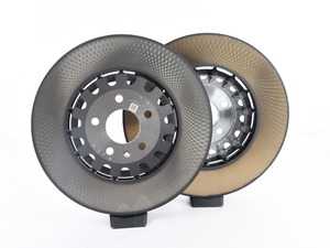 ES#3071886 - 4M0615301ADkt - Front Brake Rotors - Pair (375x36) - Restore the stopping power in your vehicle - Genuine Volkswagen Audi - Audi
